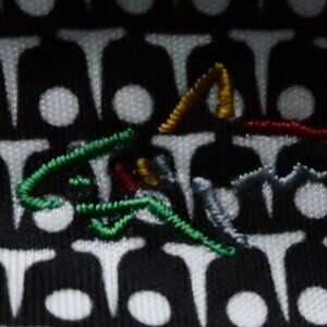 Greg Norman PlayDry Black Stretch Performance Polo (M) ⛳️ ⛳️  😎